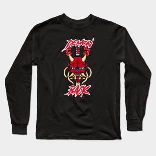 DEMON BACK bodybuilding design Long Sleeve T-Shirt